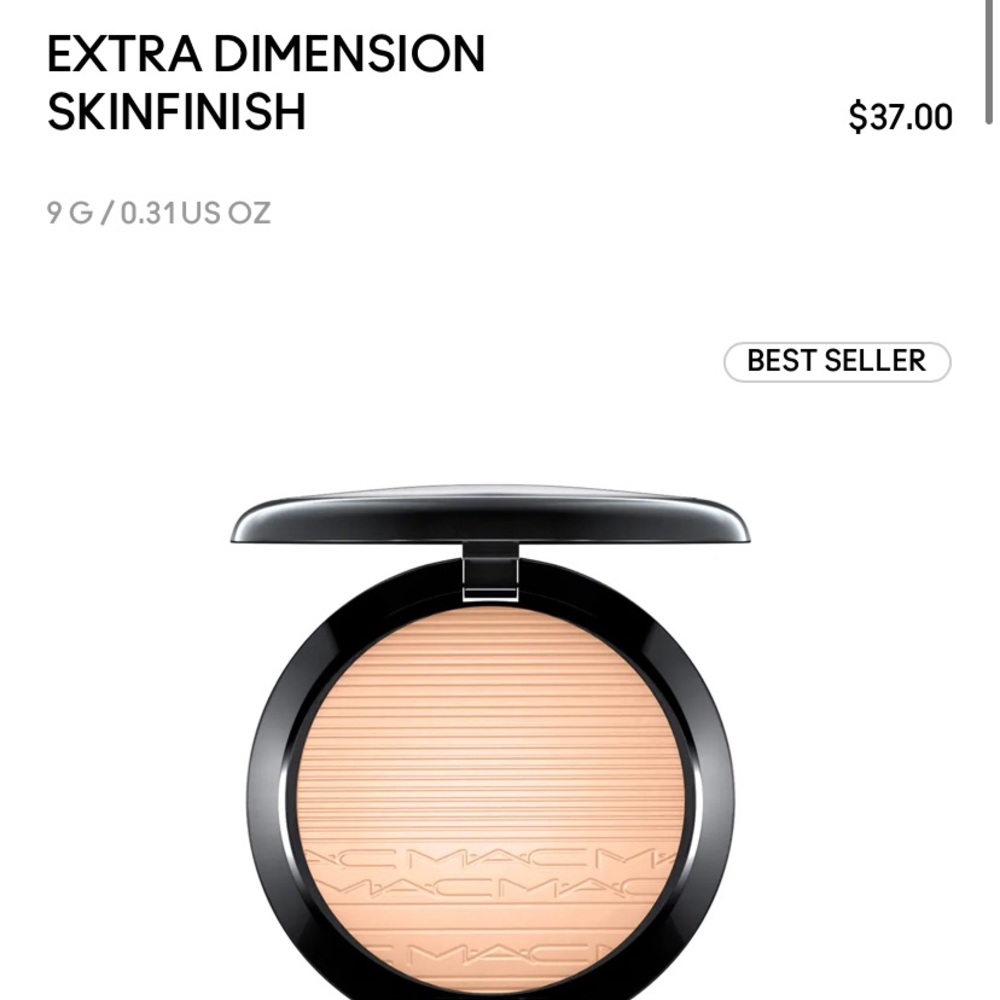 MAC highlight- Extra Dimension Skin Finish